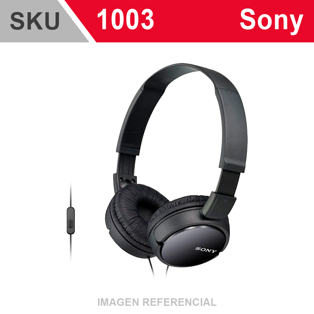 Auriculares diadema Sony MDR-ZX110 negro